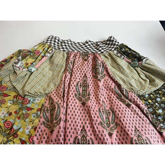 Matilda Jane Serendipity Calico Gabby Skirt size 8 Black Pattern - Picture 5 of 7